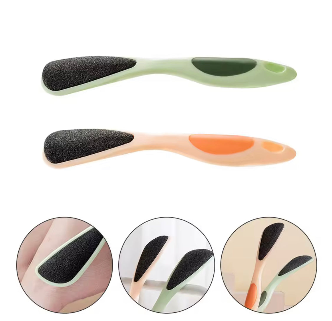 Double Sided Foot File Callus Remover, Dual sided Pedicure Trimmer With Long Handle, Portable Foot Dead Skin Remover Care Tool, Hard Skin Removers, Callus Dead Skin Remover, Anti Slip Handle Pedicure Tool Double Sided Foot File Callus Remover, Dual sided Pedicure Trimmer With Long Handle, Portable Foot Dead Skin Remover Care Tool, Hard Skin Removers, Callus Dead Skin Remover, Anti Slip Handle Pedicure Tool